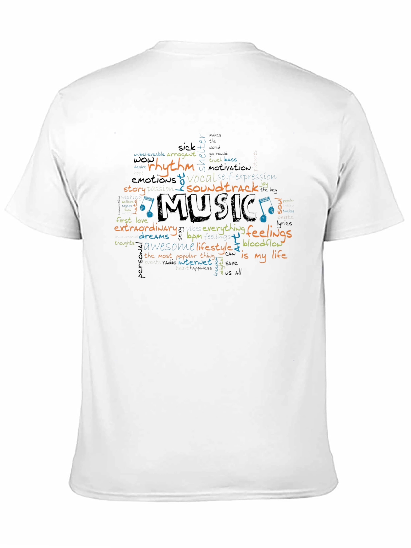 Music Inspired Graphic T-Shirt