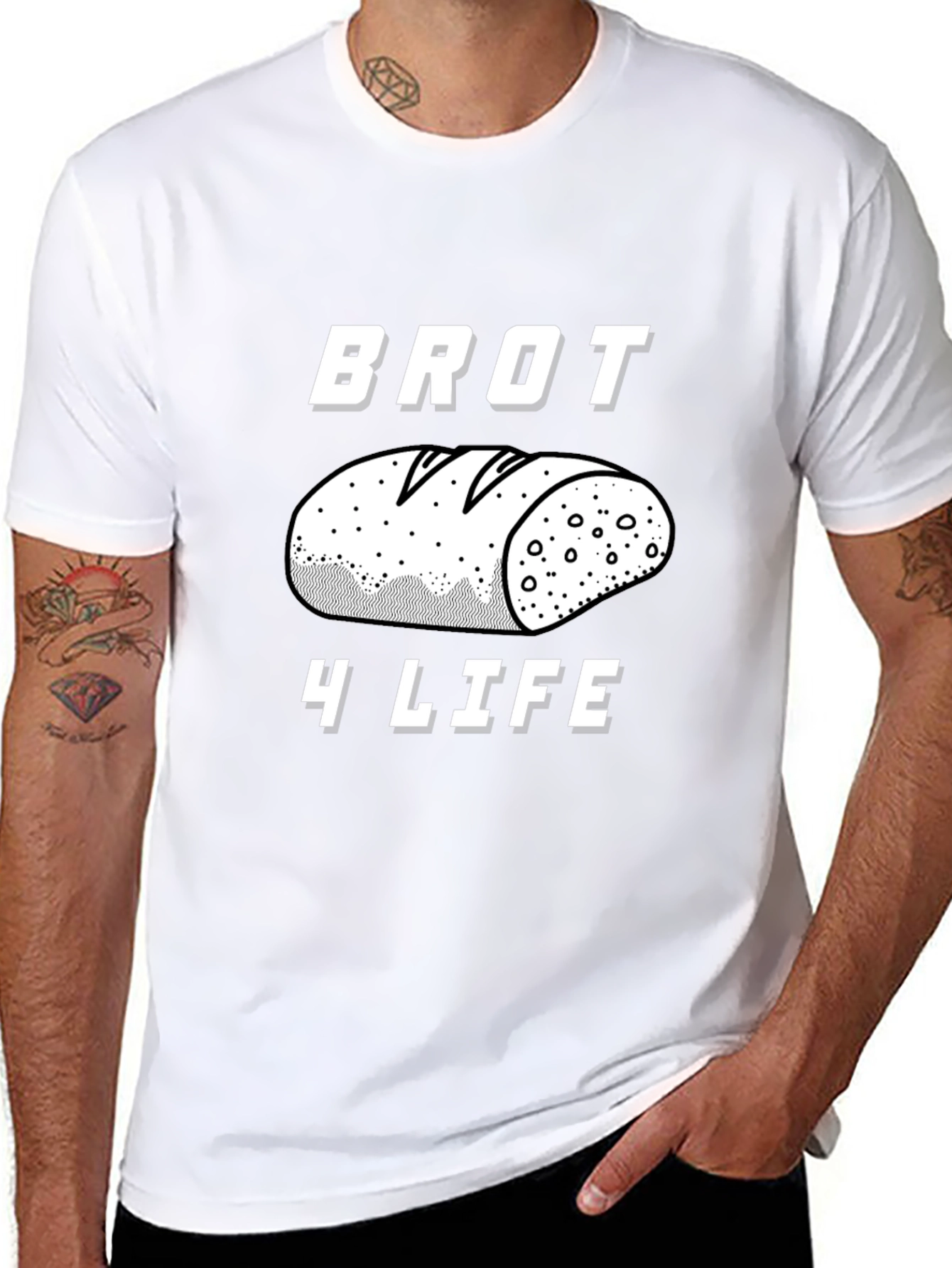 Brot 4 Life T-Shirt - Bread Lover Apparel