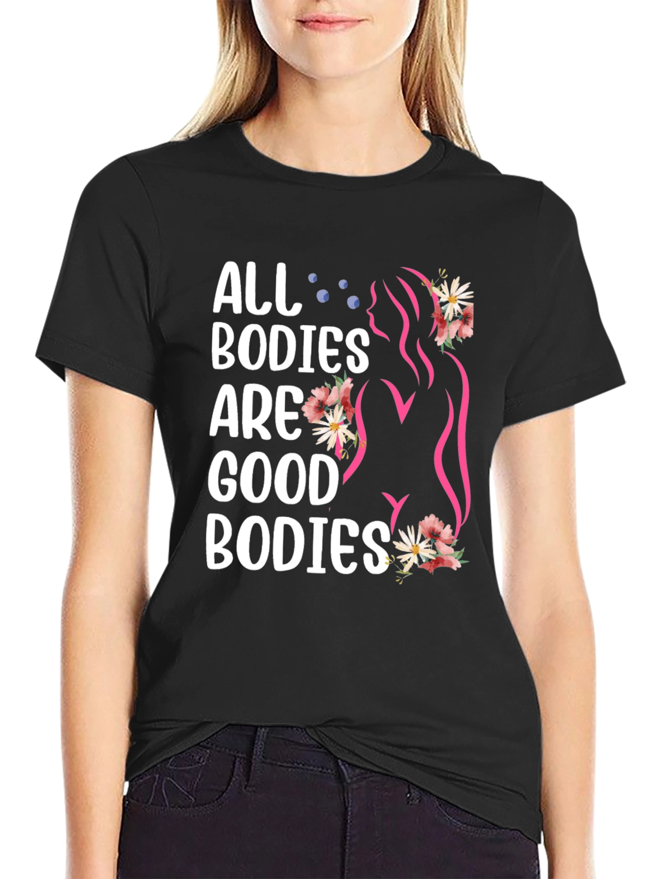All Bodies Are Good Bodies Graphic Tee