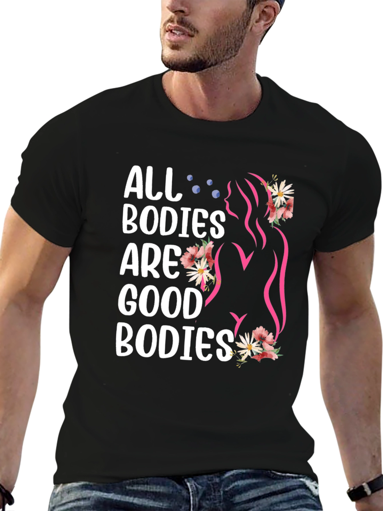 All Bodies Are Good Bodies Graphic Tee