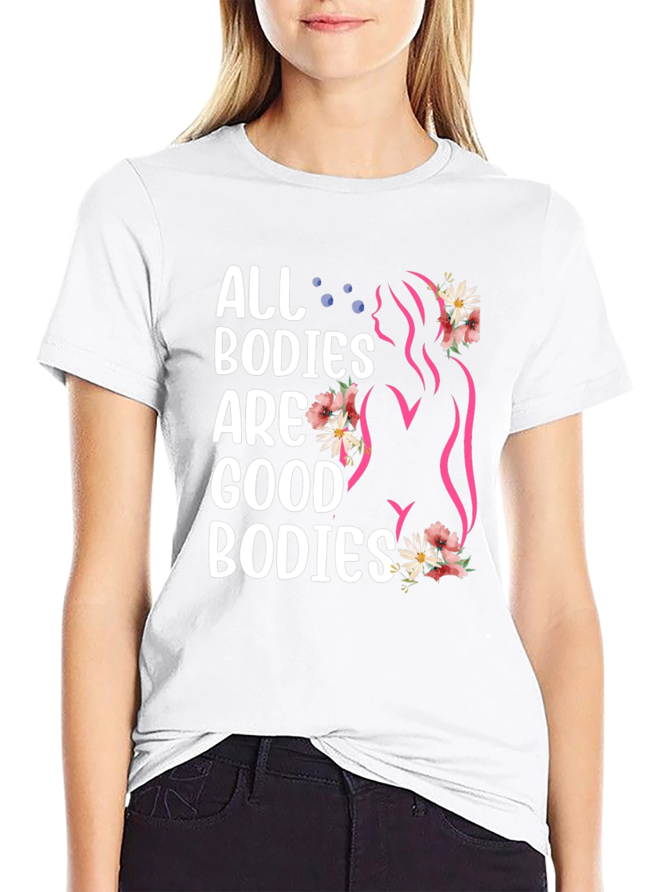 All Bodies Are Good Bodies Graphic Tee