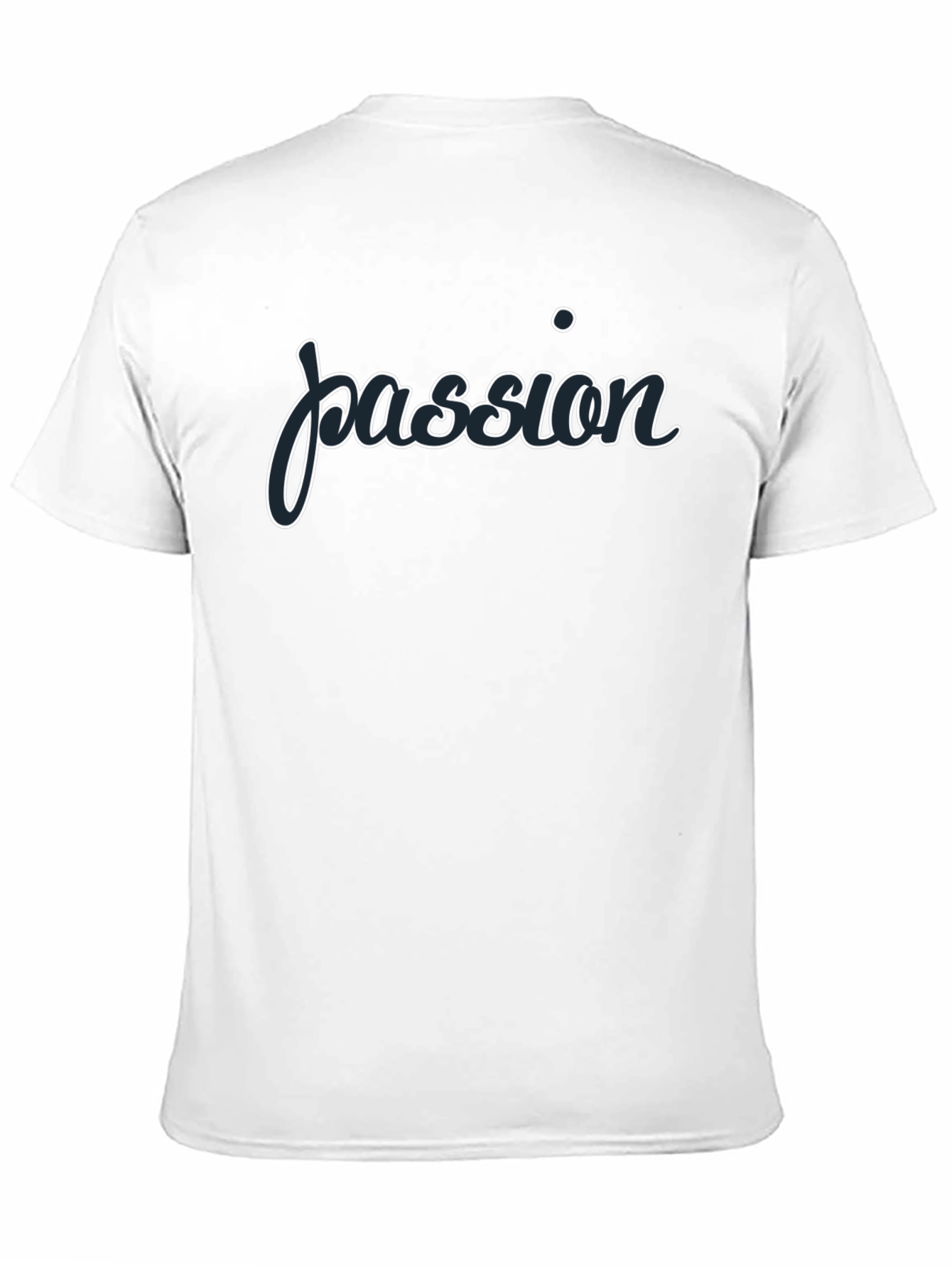 Passion Graphic T-Shirt - Stylish Crew Neck Tee