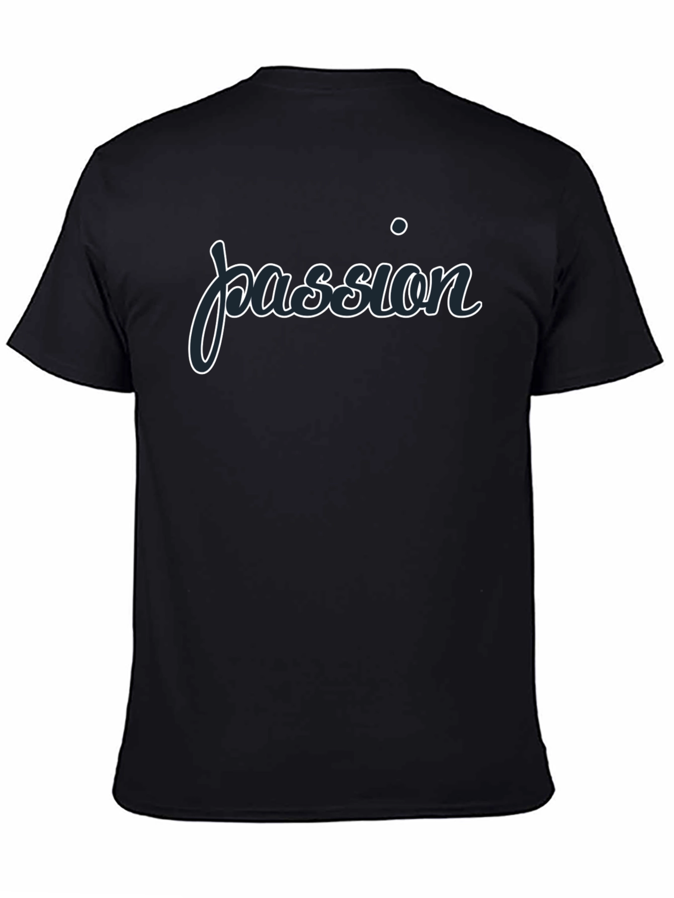 Passion Graphic T-Shirt - Stylish Crew Neck Tee