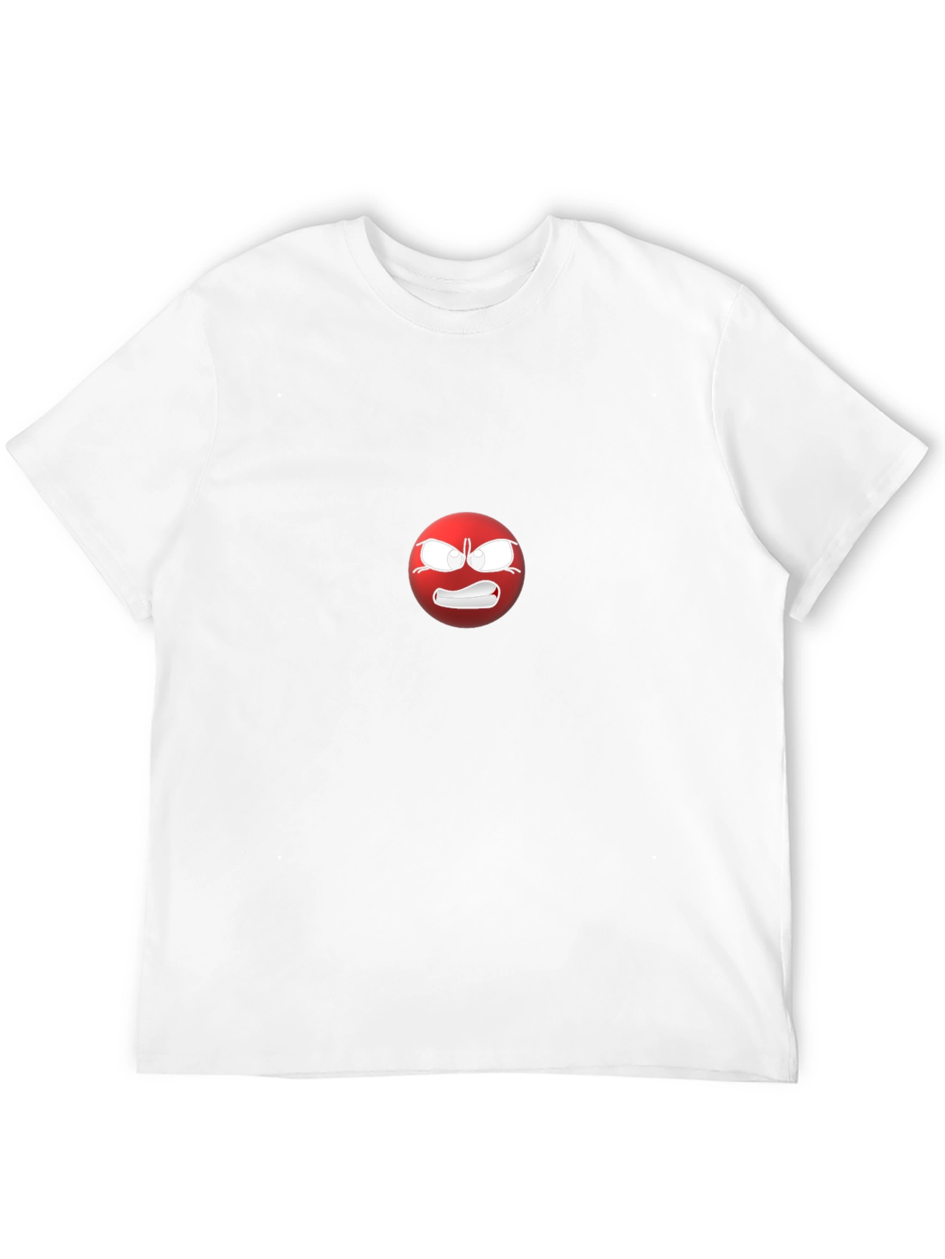 Angry Red Ball Graphic T-Shirt