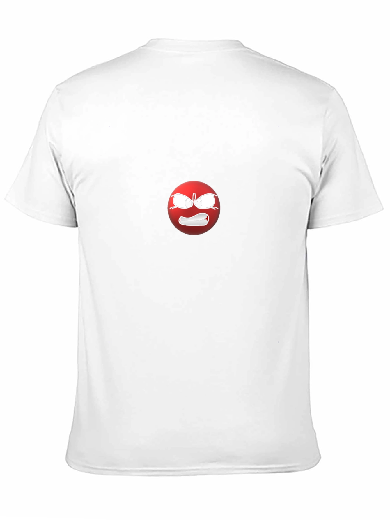 Angry Red Ball Graphic T-Shirt
