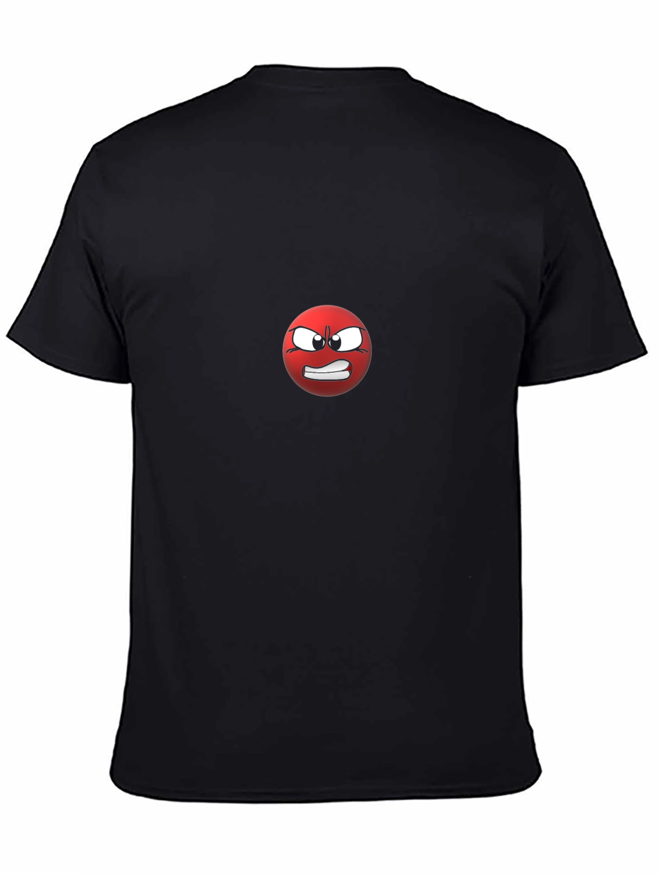 Angry Red Ball Graphic T-Shirt