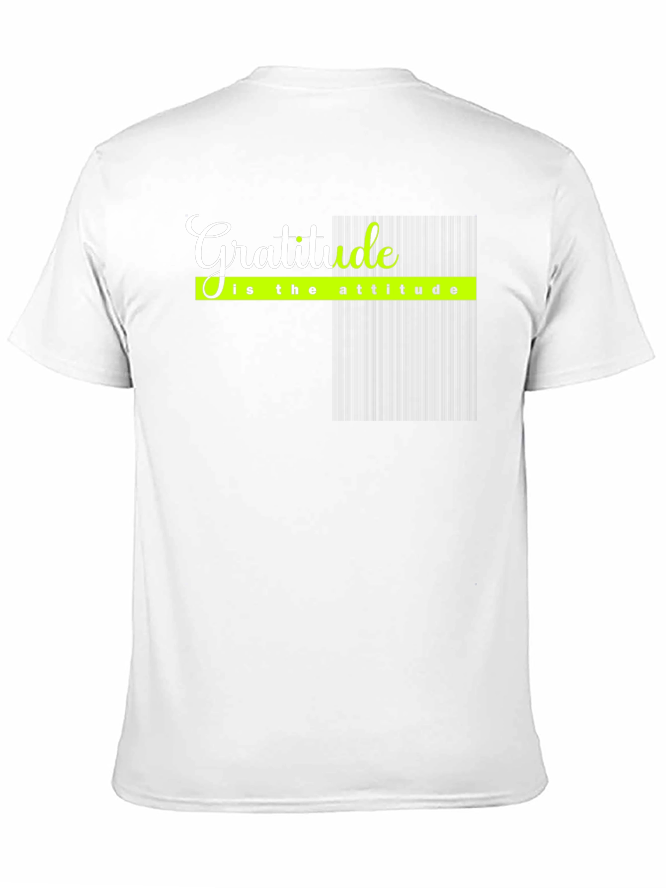 Gratitude Attitude Black T-Shirt