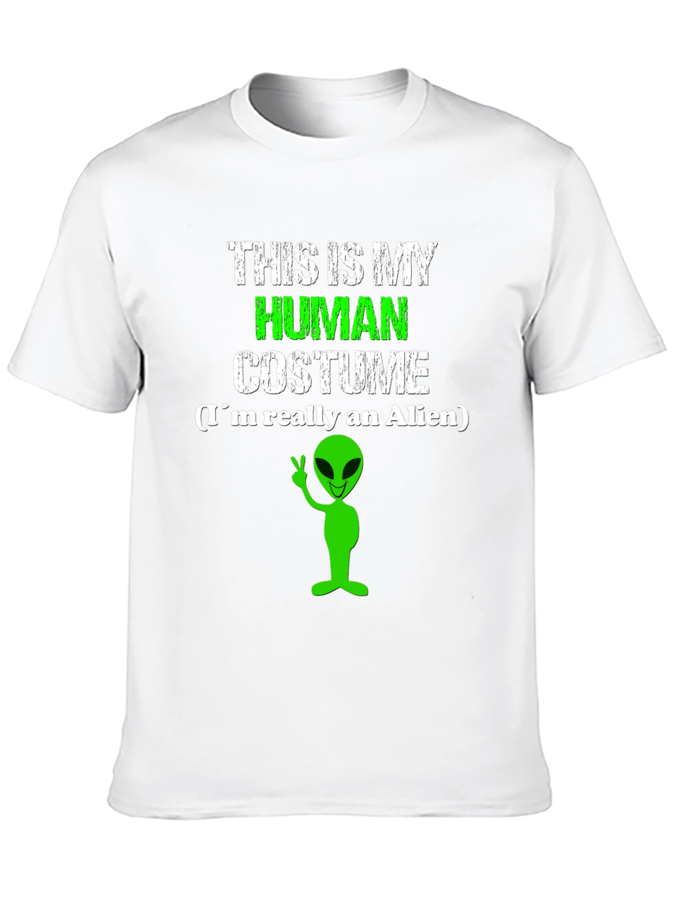 Human Costume Alien T-Shirt