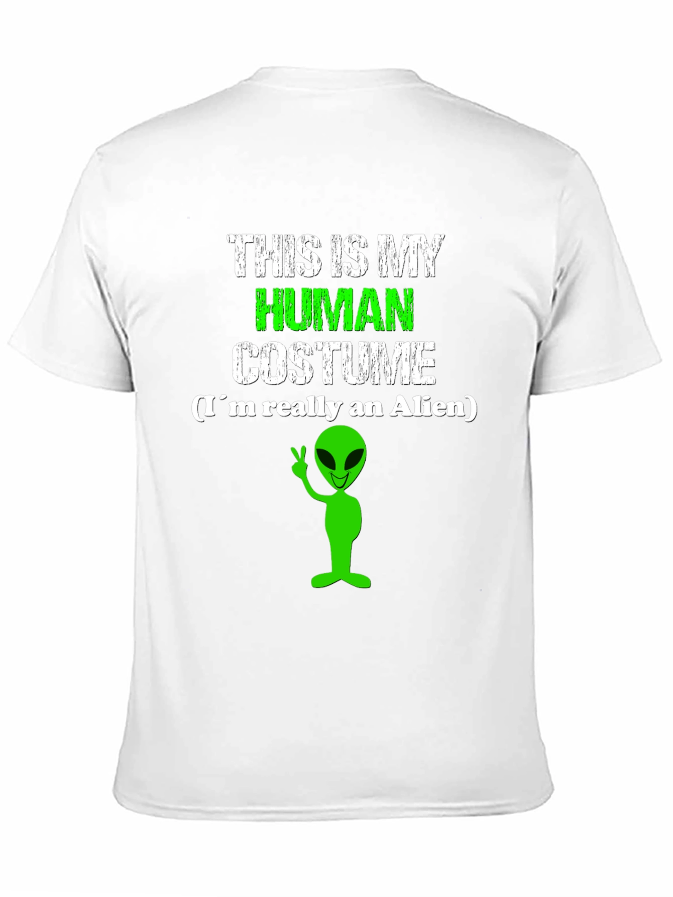 Human Costume Alien T-Shirt