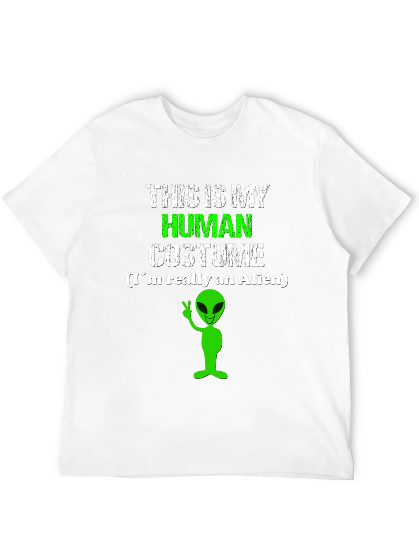 Human Costume Alien T-Shirt
