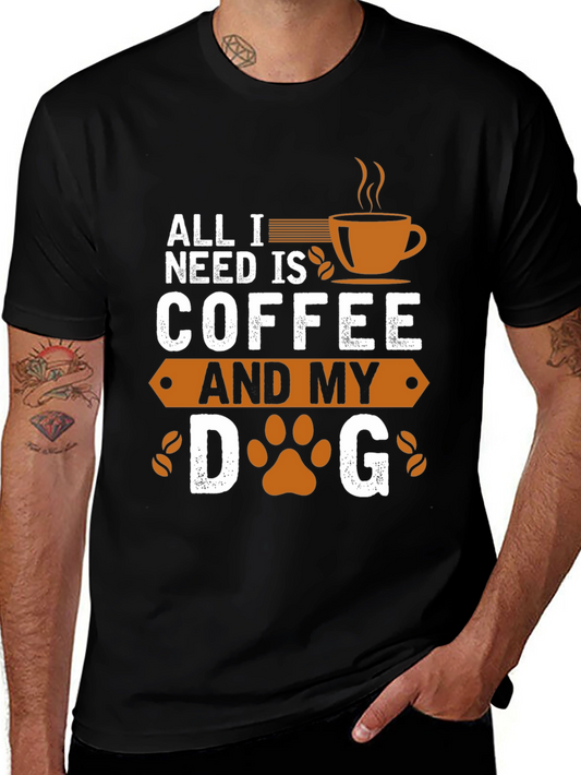 Coffee and Dog T-Shirt: A Perfect Blend of Comfort and Style
