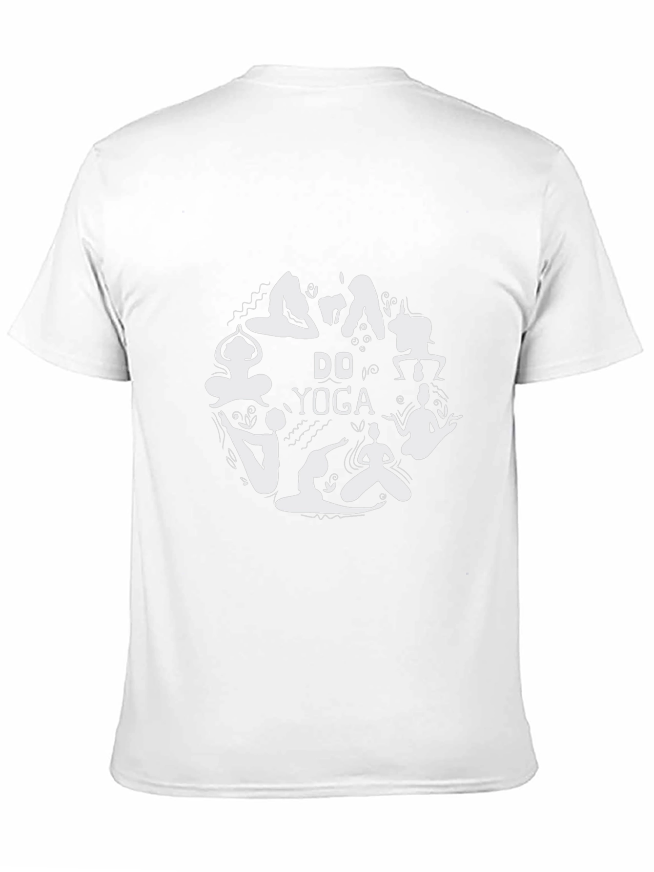 Do Yoga Black Graphic Tee - Mens Crew Neck