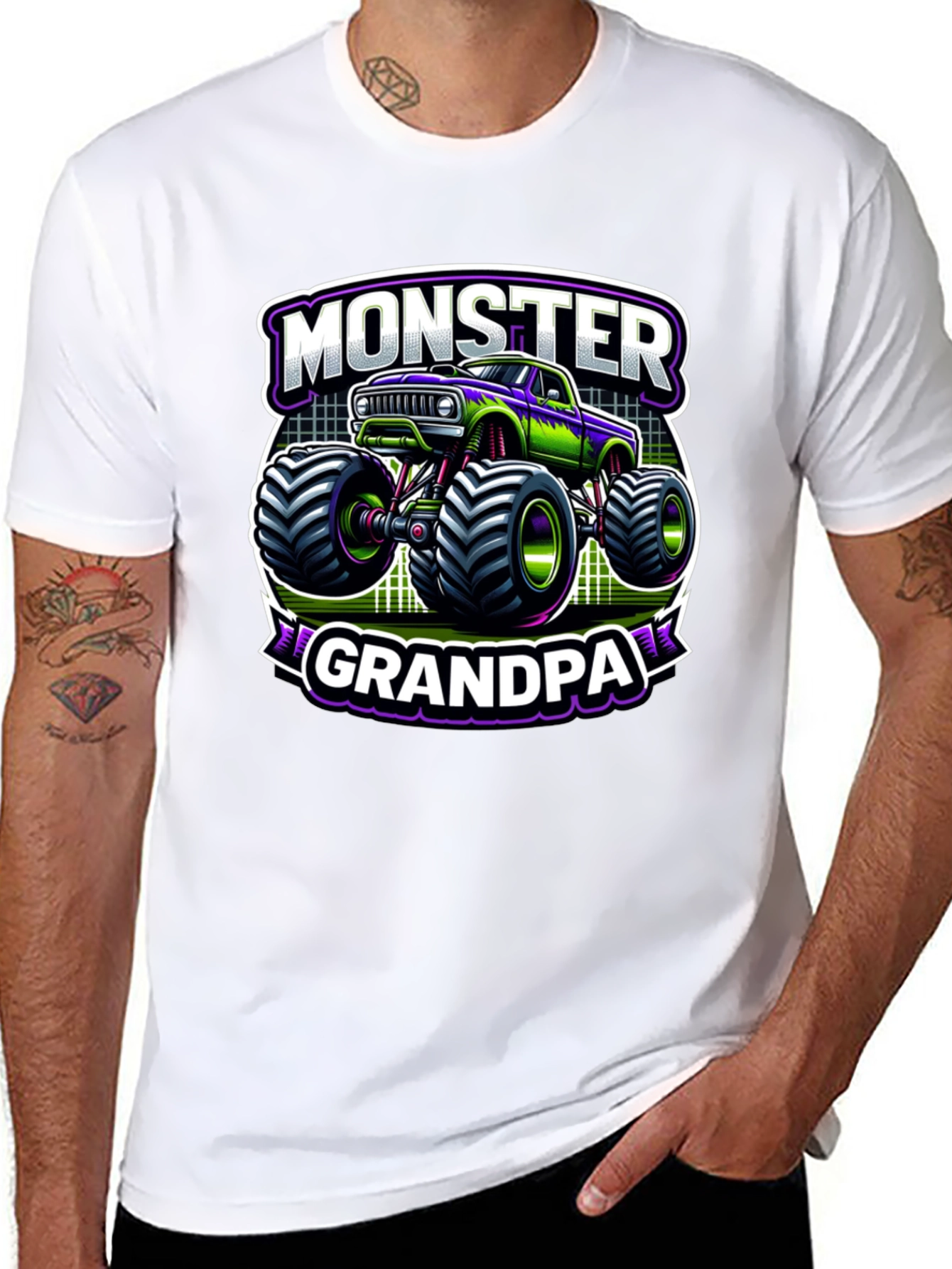 Monster Grandpa T-Shirt