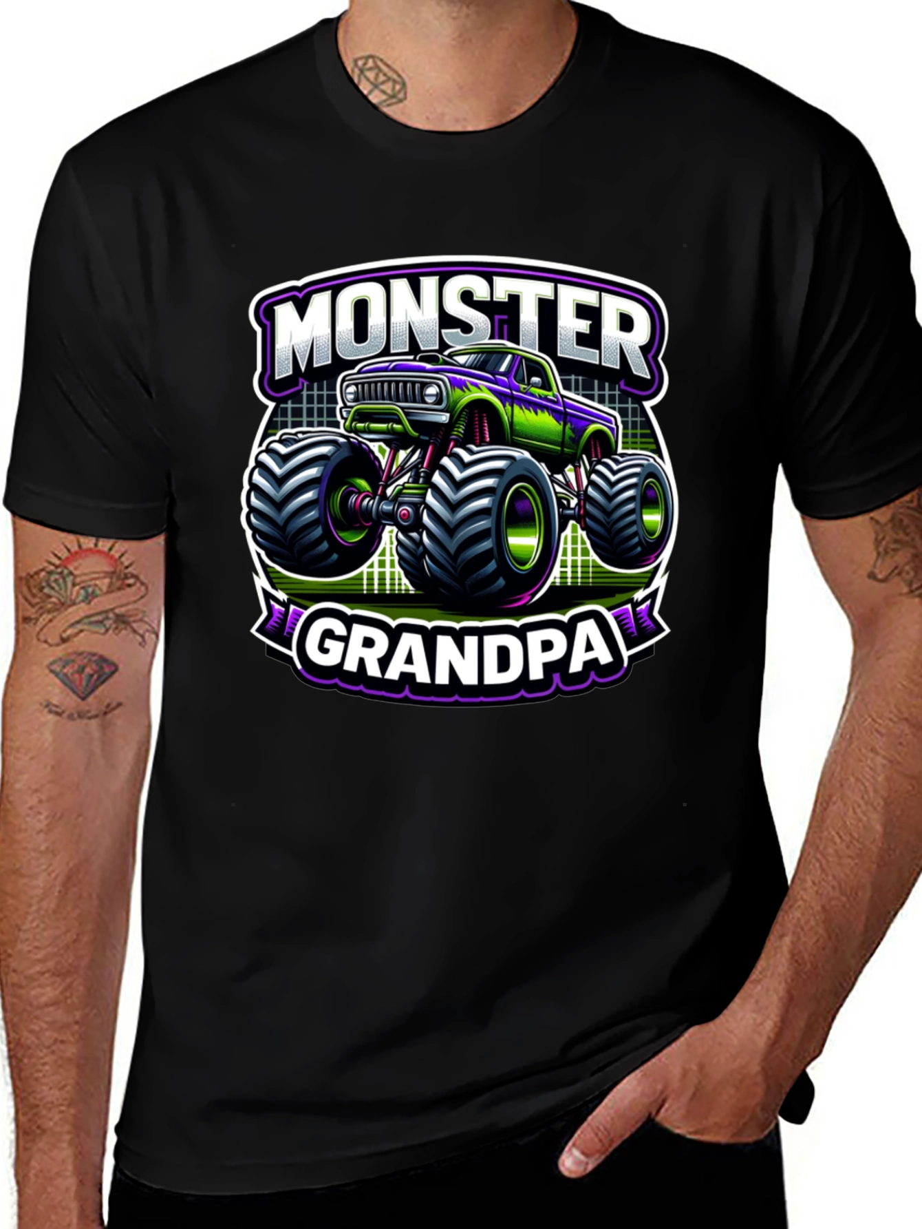 Monster Grandpa T-Shirt