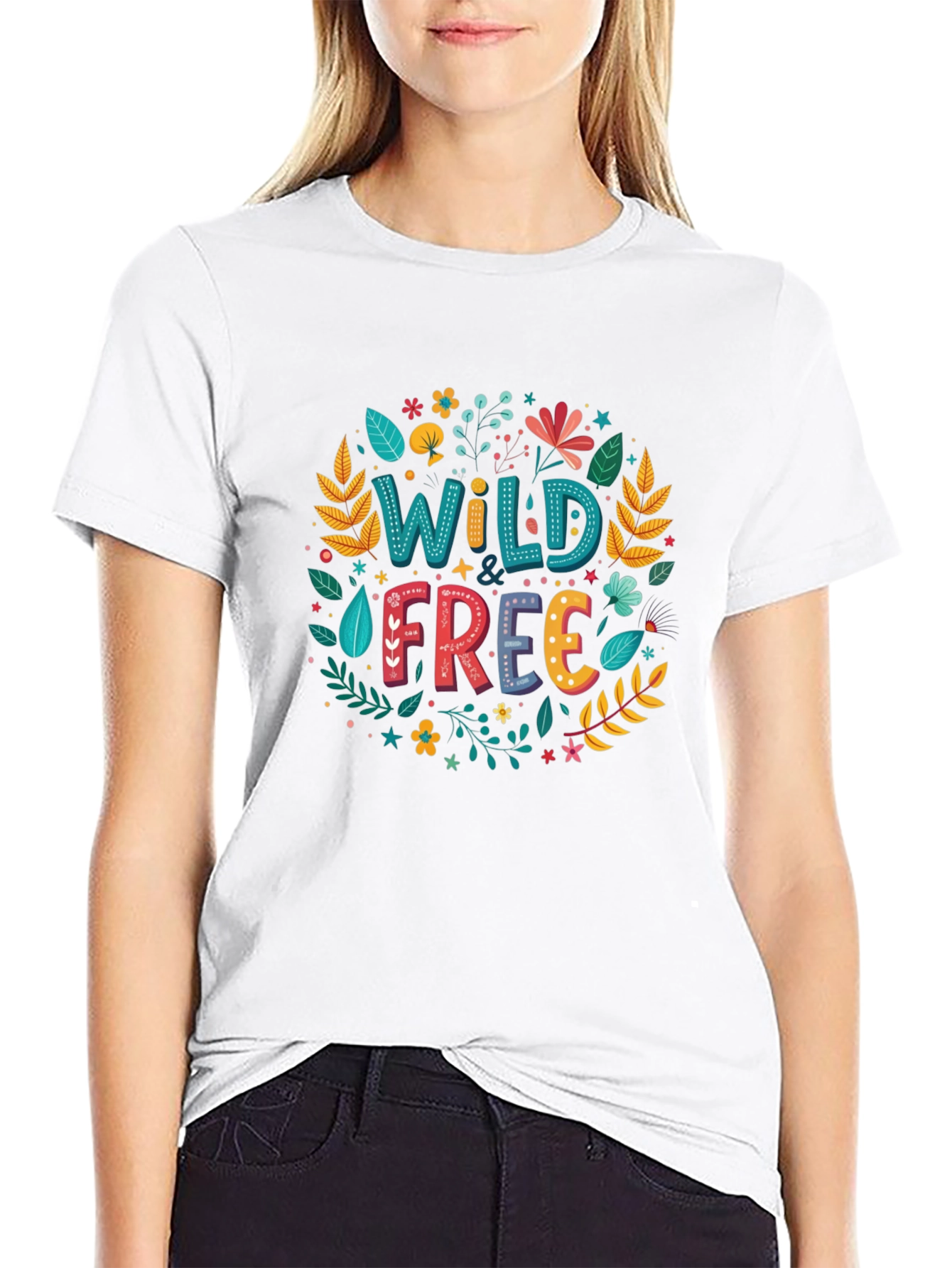 Wild and Free Graphic Tee