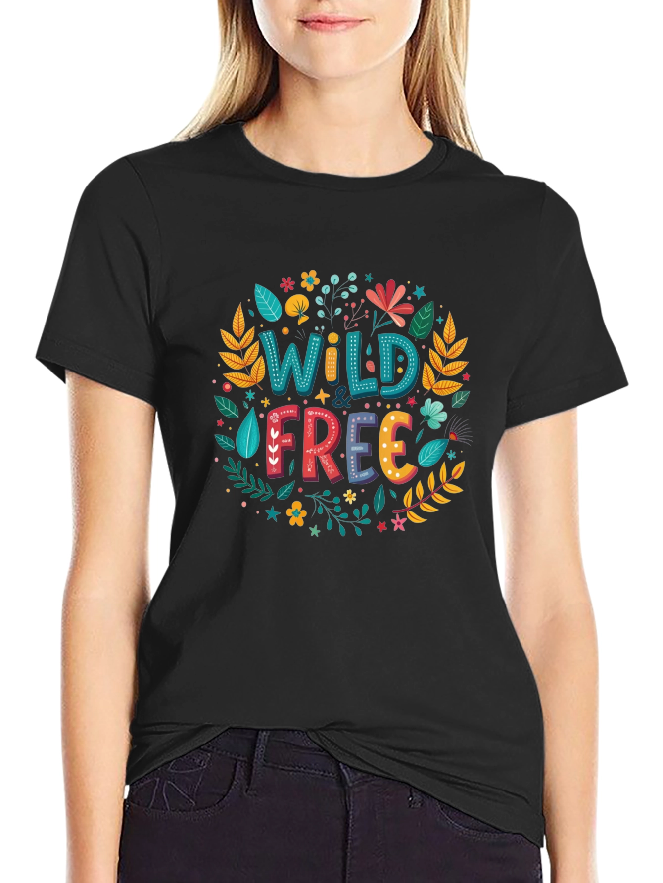 Wild and Free Graphic Tee