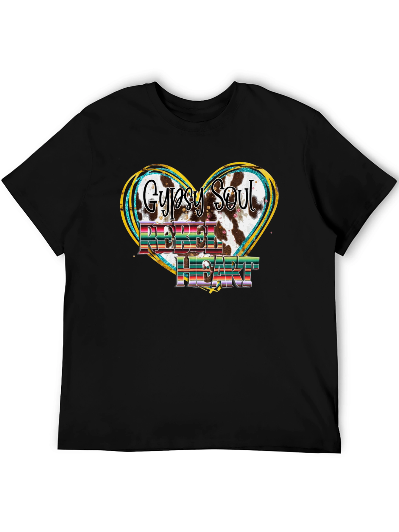 Gypsy Soul Rebel Heart Graphic Tee