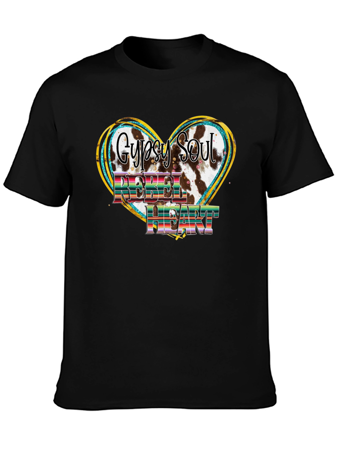 Gypsy Soul Rebel Heart Graphic Tee