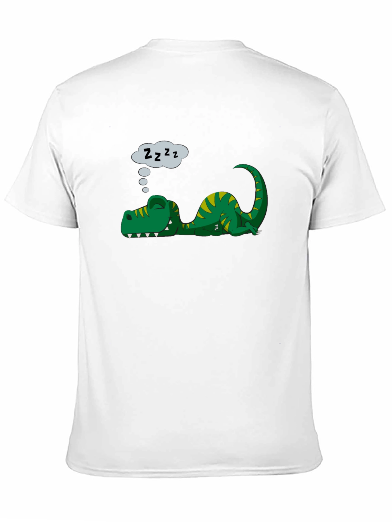 Sleeping Dinosaur T-Shirt - Funny Dino Tee