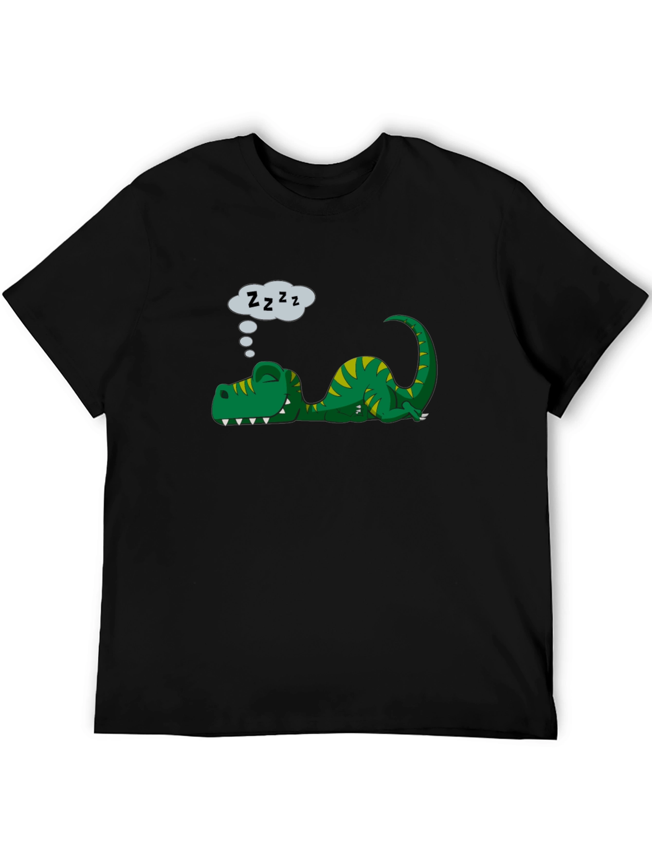 Sleeping Dinosaur T-Shirt - Funny Dino Tee