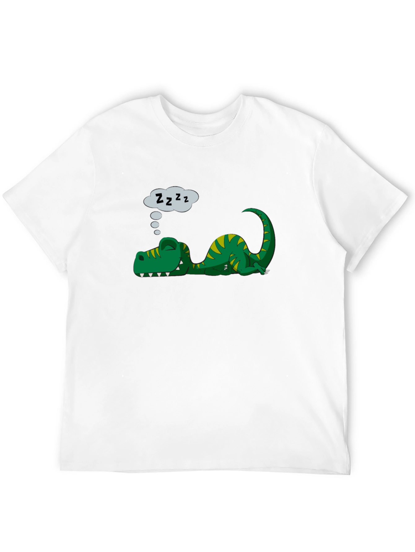 Sleeping Dinosaur T-Shirt - Funny Dino Tee