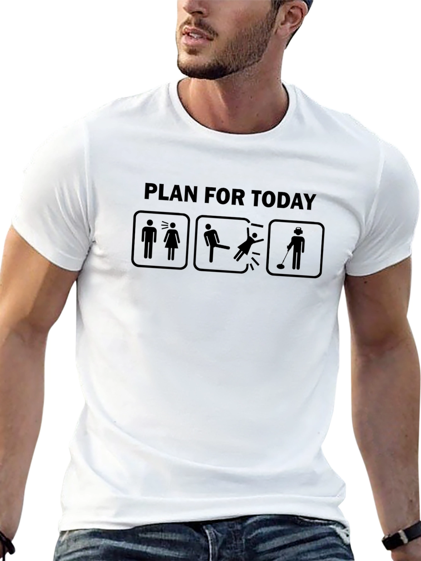 Funny Plan For Today T-Shirt