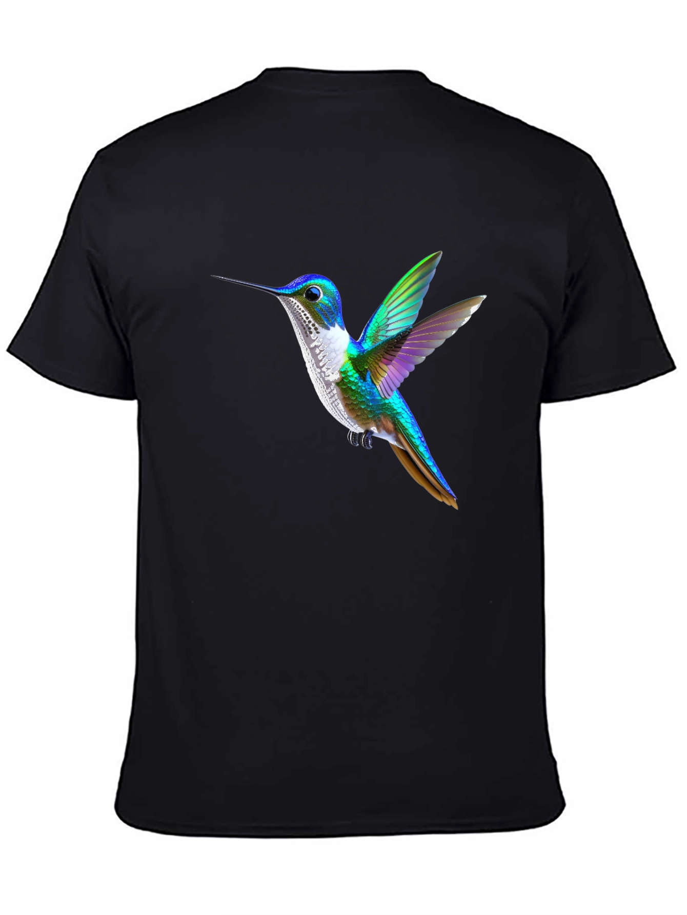 Hummingbird Graphic Tee - Black