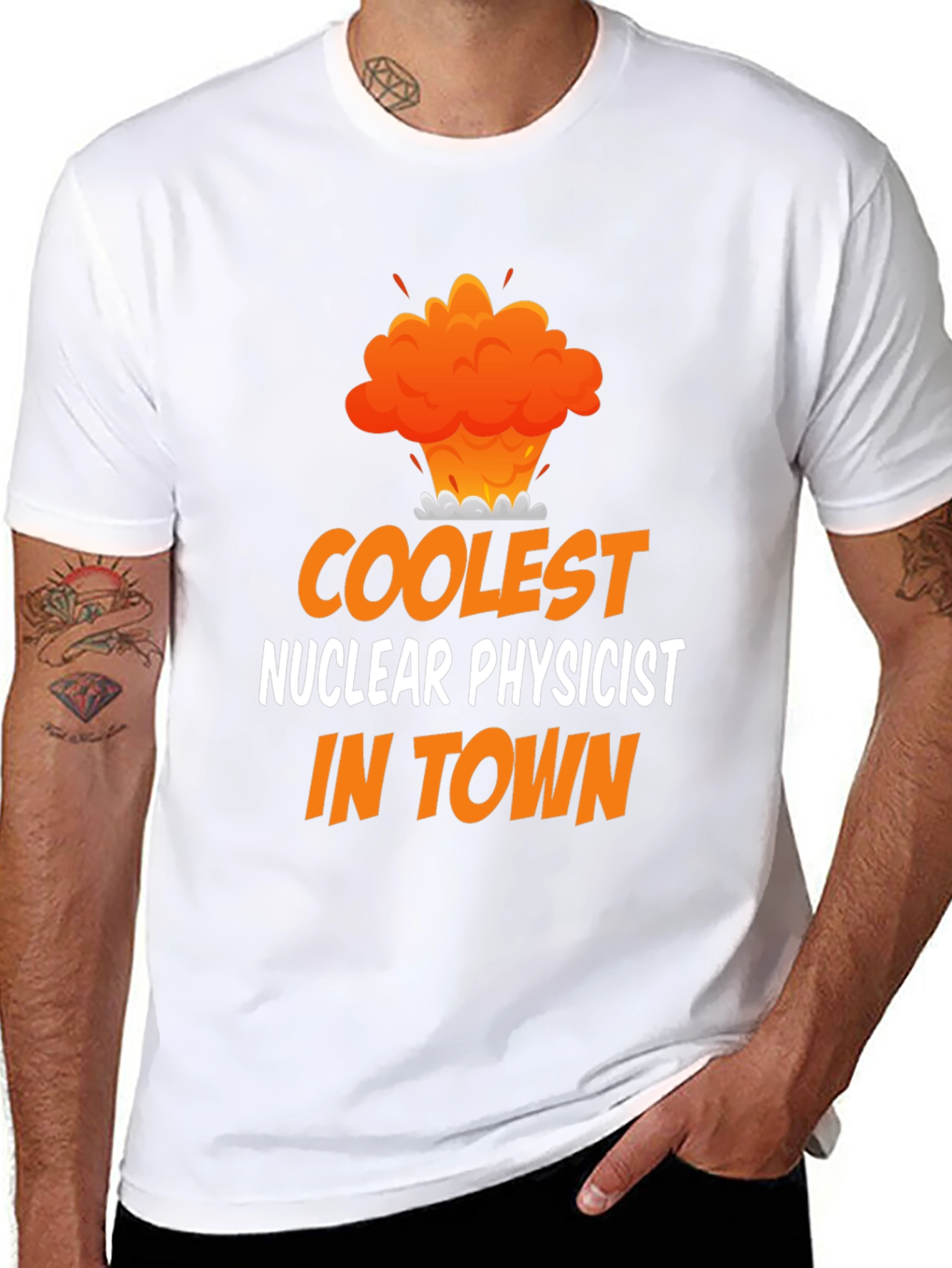 Coolest Nuclear Physicist T-Shirt - Funny Science Tee