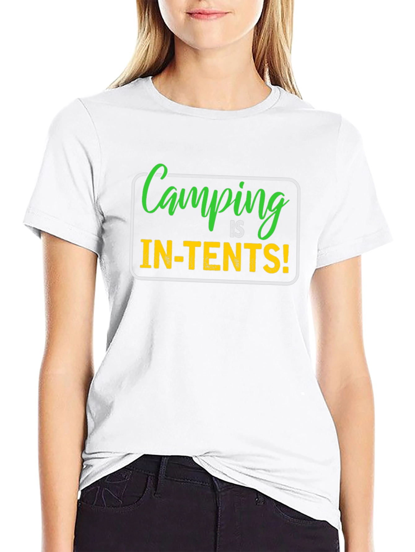Camping Is In-Tents! Graphic T-Shirt