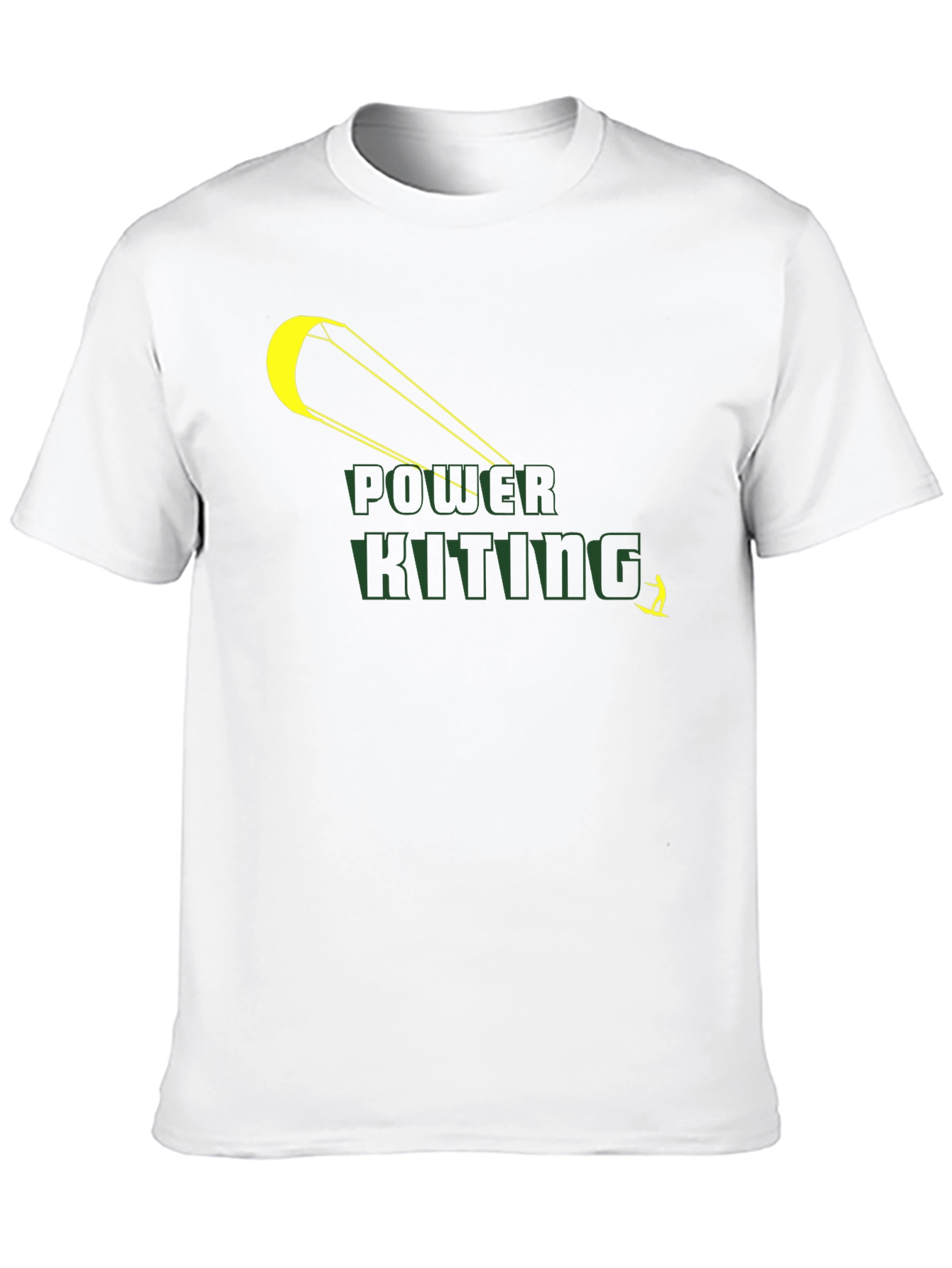 Power Kiting Graphic Tee - Black T-Shirt