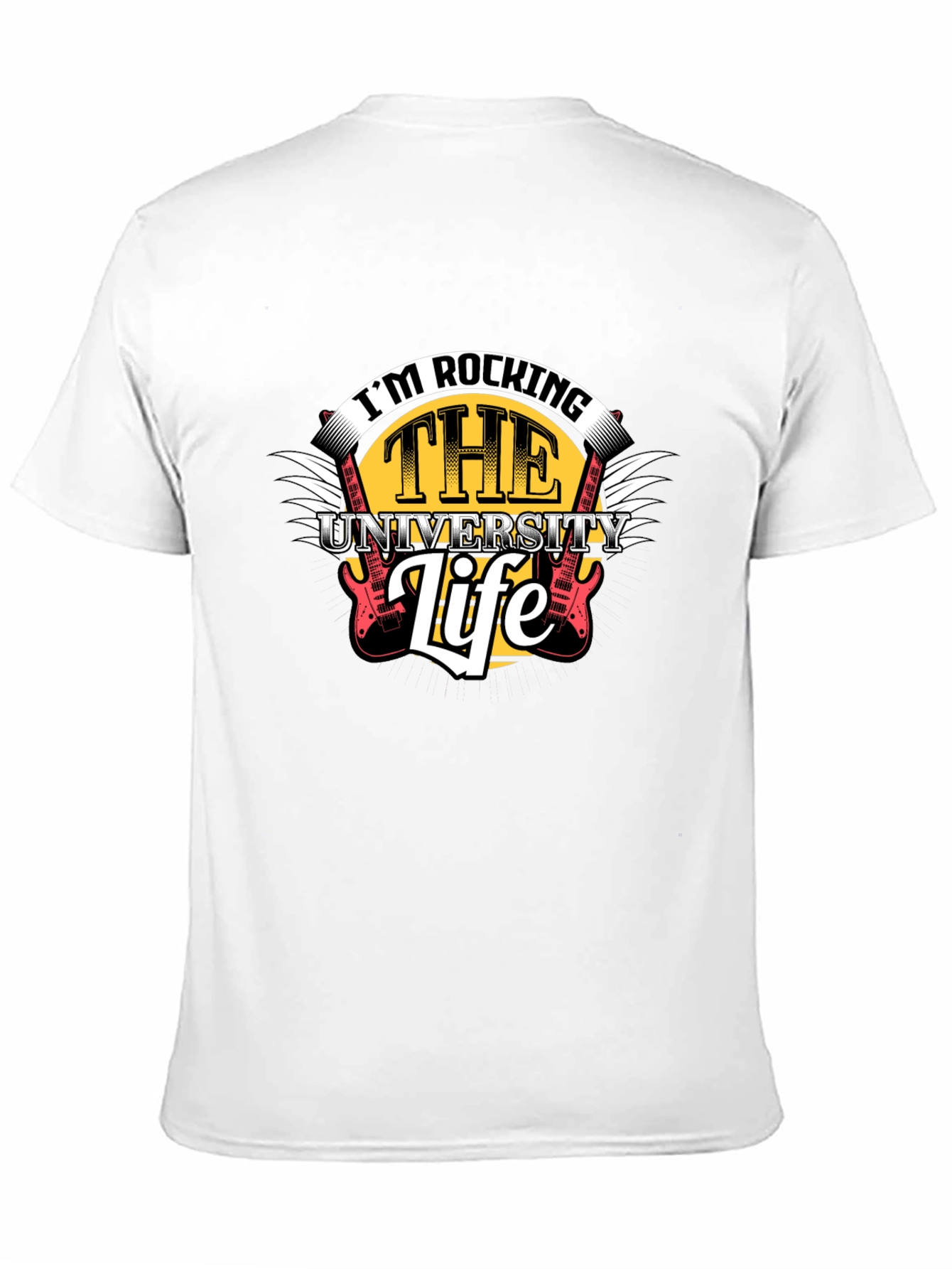 Rocking the University Life Graphic Tee