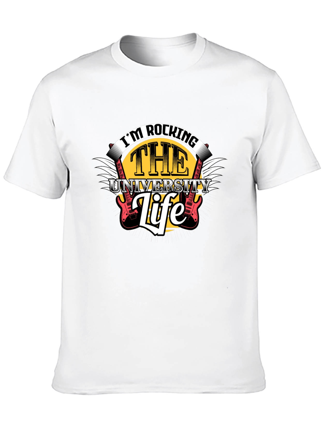 Rocking the University Life Graphic Tee