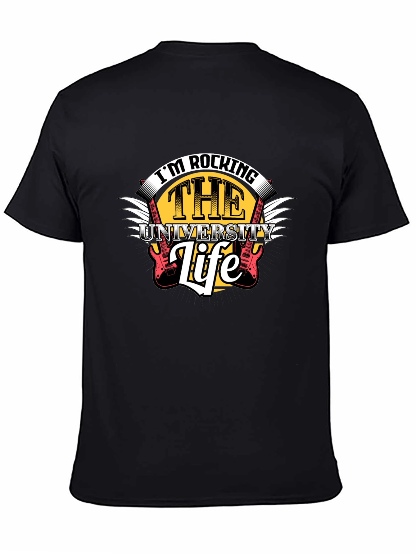 Rocking the University Life Graphic Tee