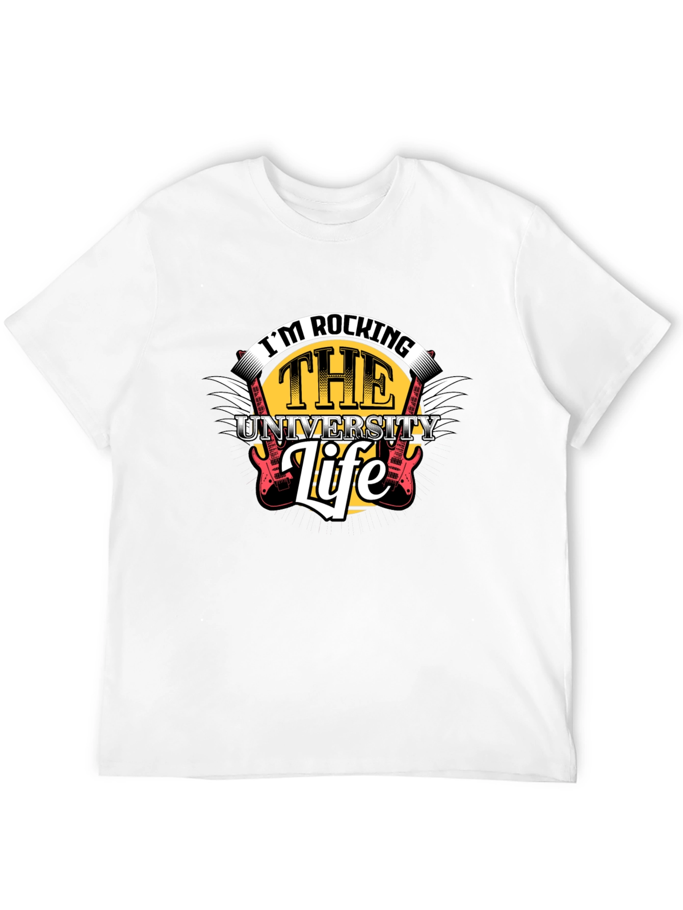 Rocking the University Life Graphic Tee