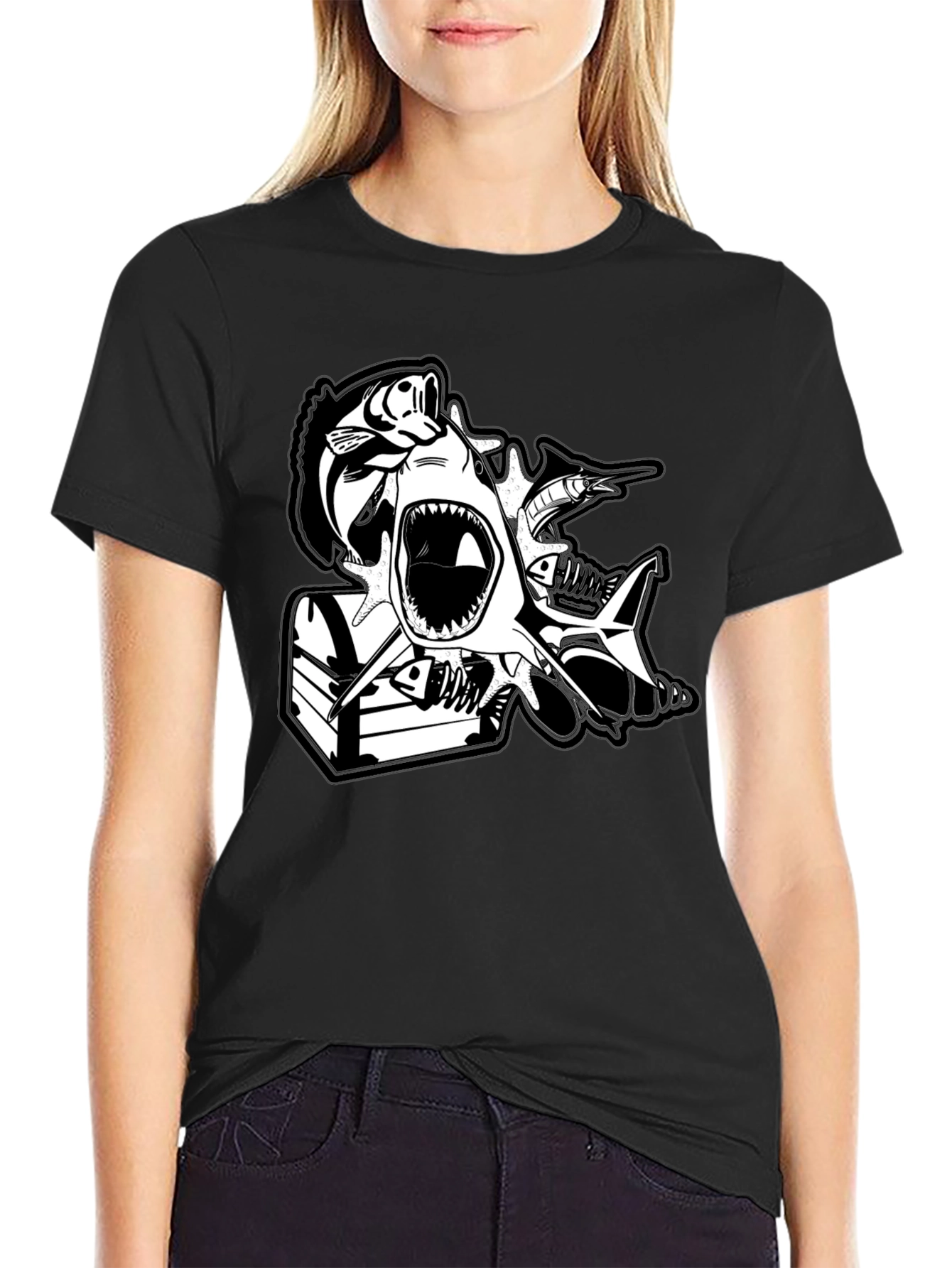 Shark Attack Tee
