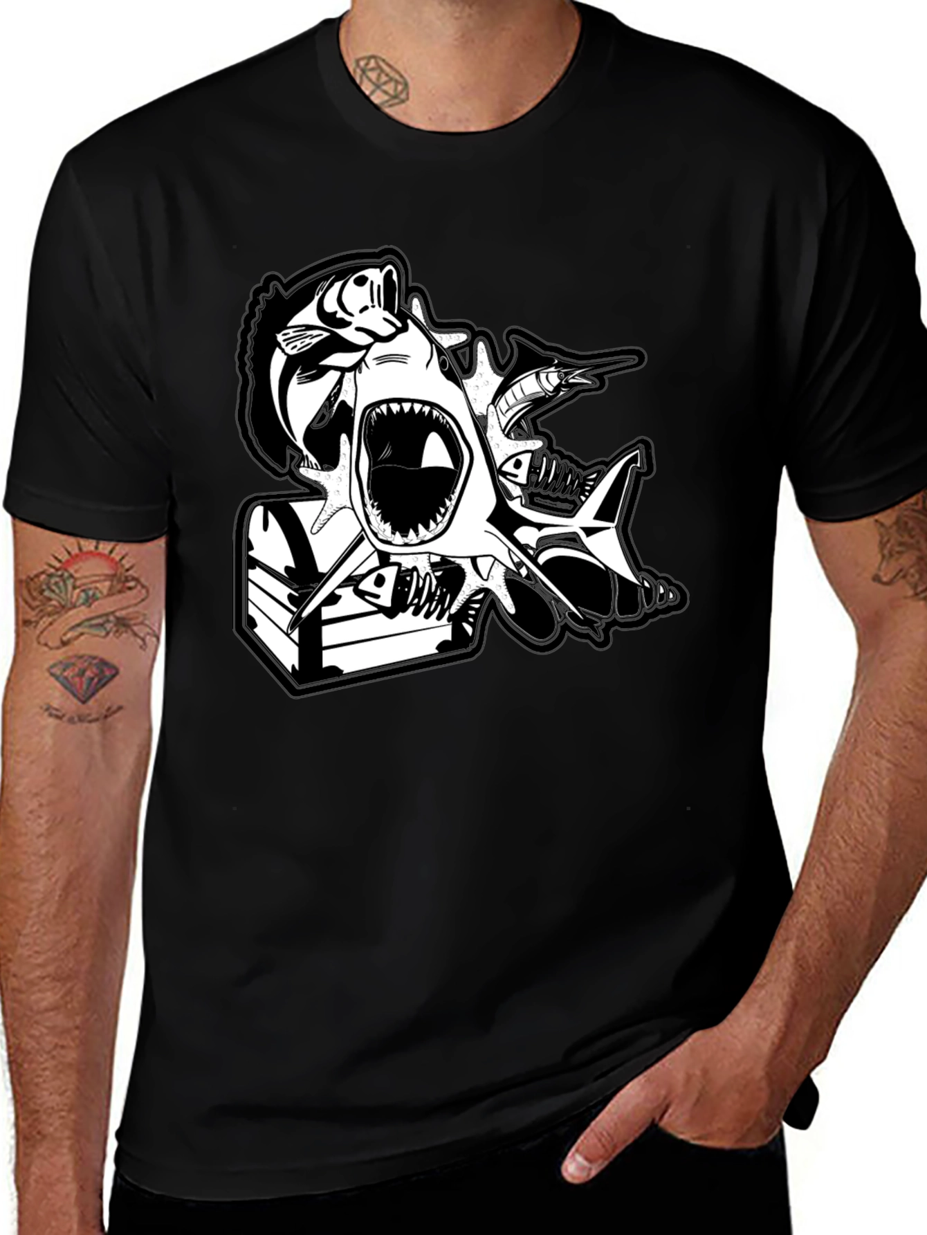 Shark Attack Tee