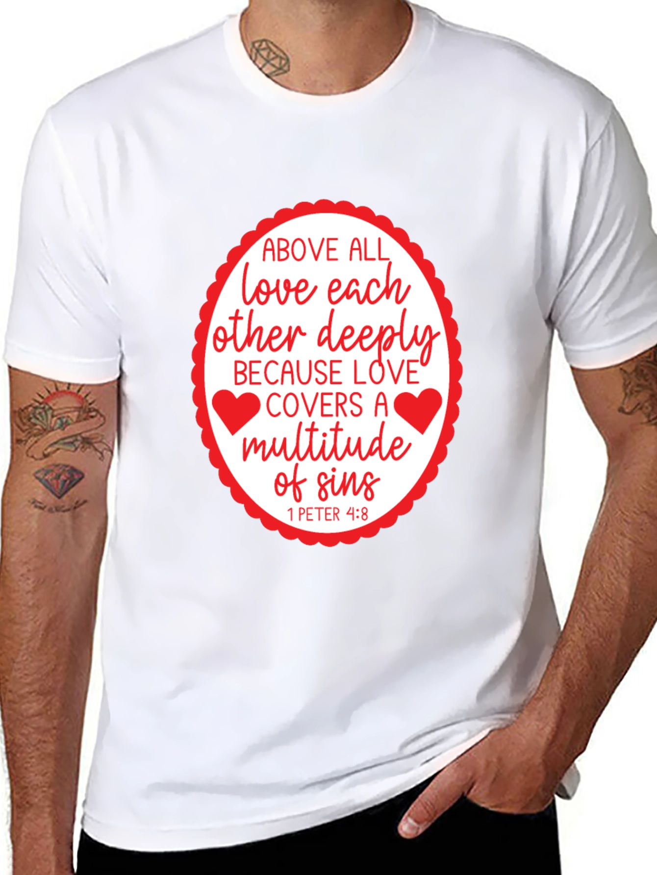 Love Covers All Graphic T-Shirt