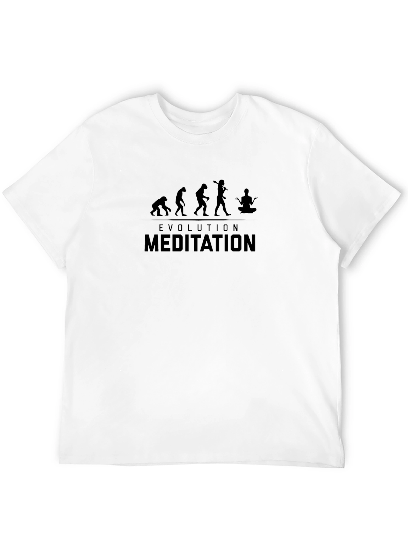 Evolution Meditation T-Shirt - Relaxed Fit