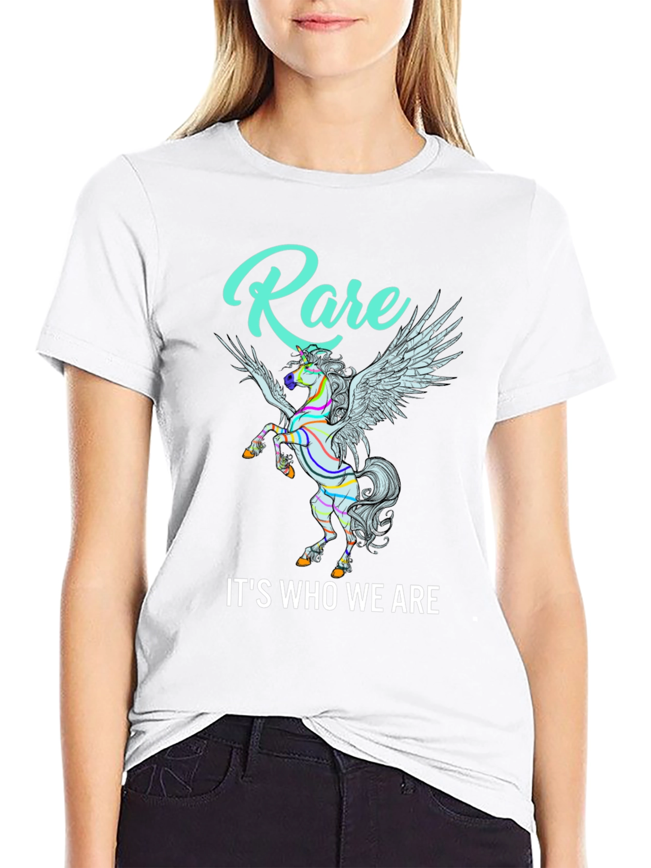 Rare Unicorn Graphic T-Shirt