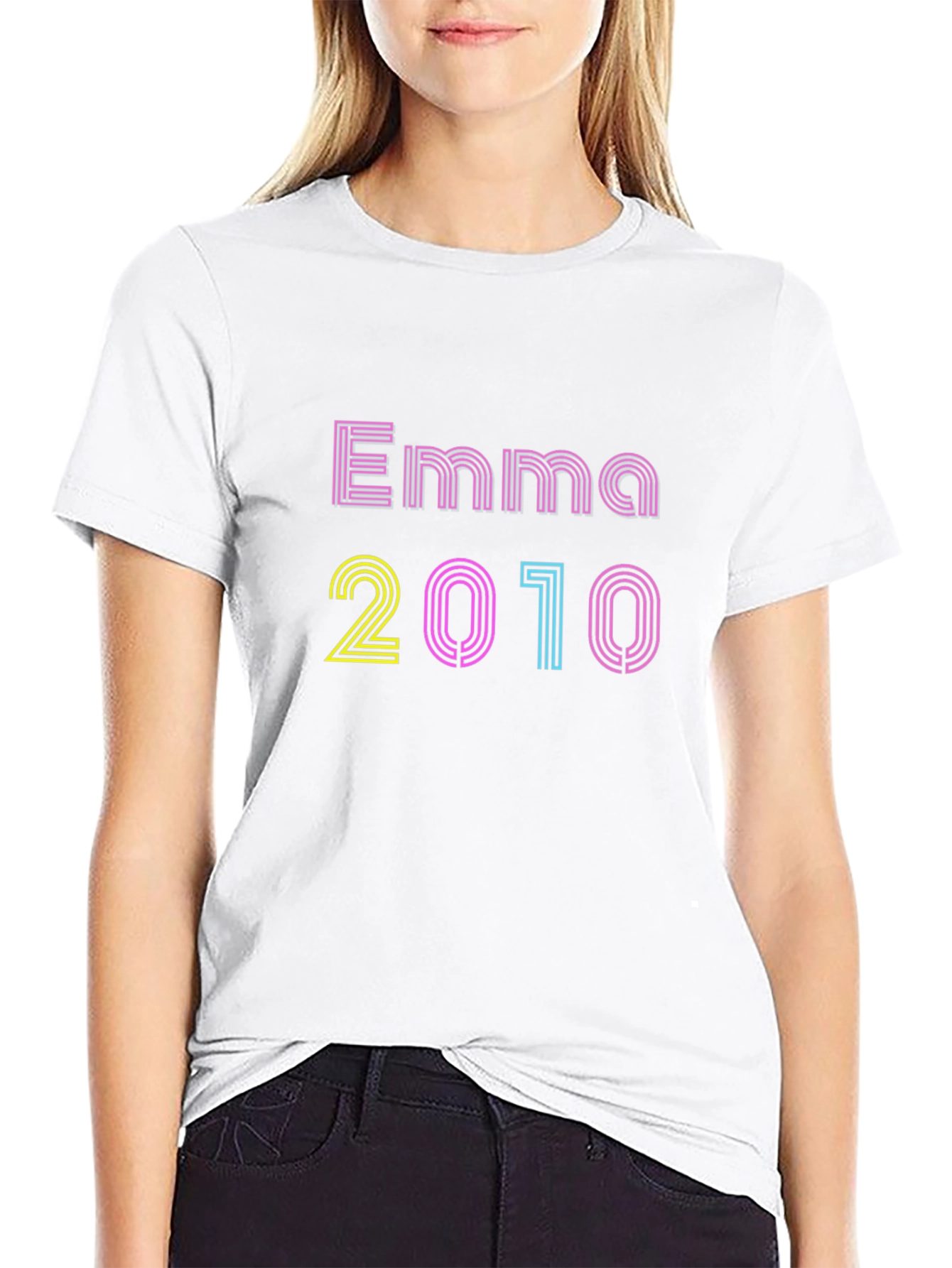 Emma 2010 Graphic Tee - Retro Birthday Shirt