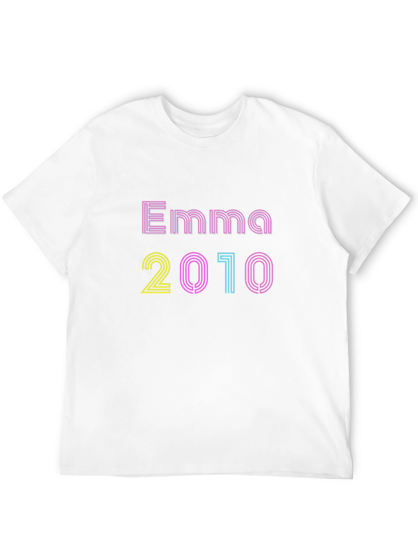 Emma 2010 Graphic Tee - Retro Birthday Shirt