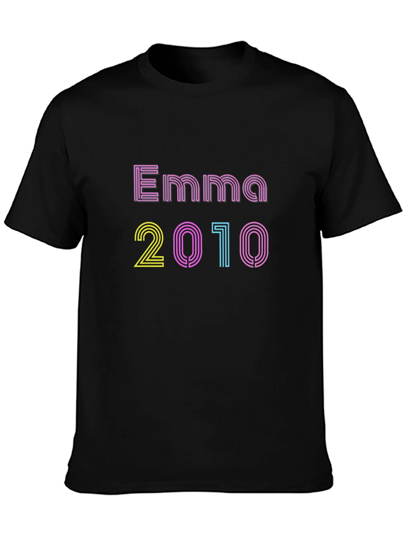 Emma 2010 Graphic Tee - Retro Birthday Shirt