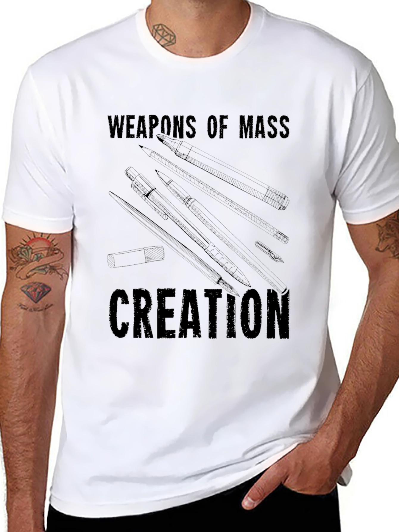 Weapons of Mass Creation Graphic T-Shirt