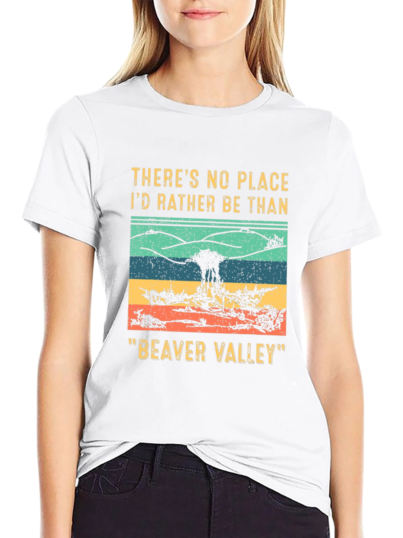 Beaver Valley Graphic Tee - Outdoor Adventure Shirt