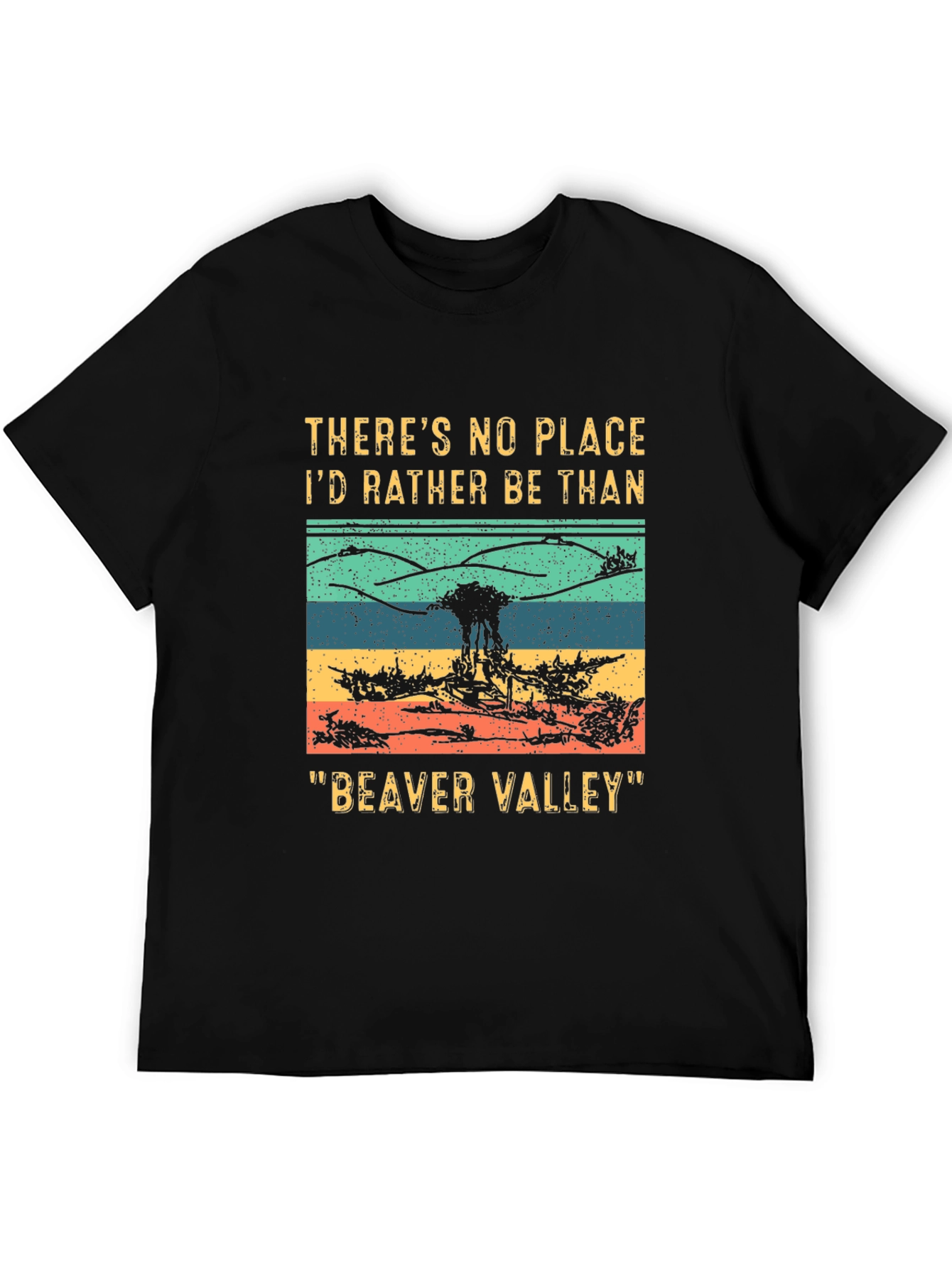 Beaver Valley Graphic Tee - Outdoor Adventure Shirt