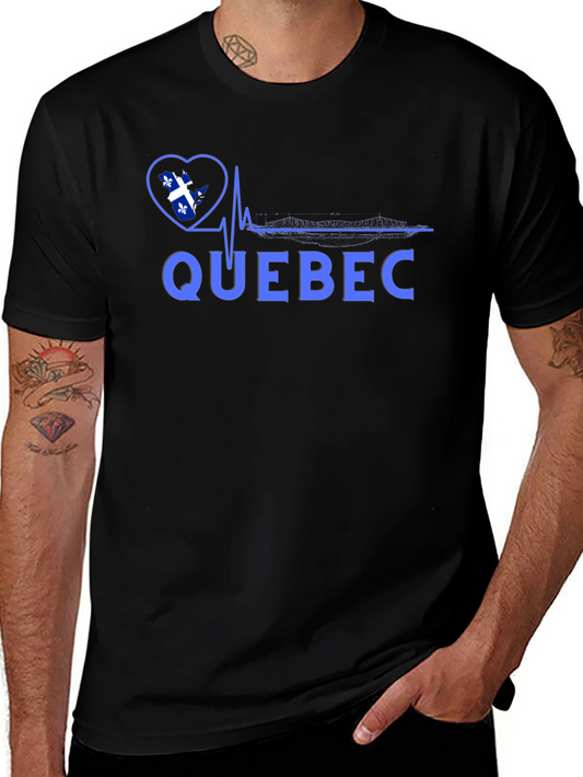 Quebec Pride Black T-Shirt