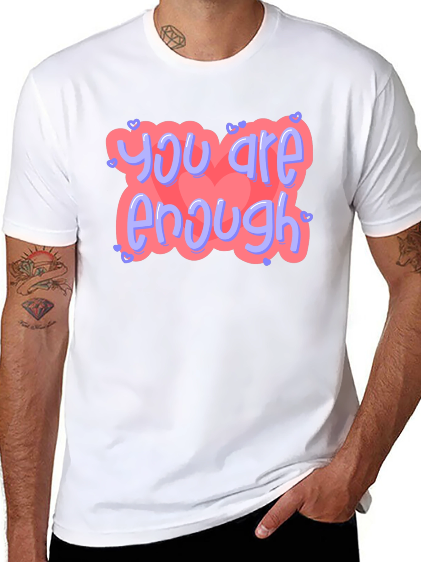 You Are Enough T-Shirt Black