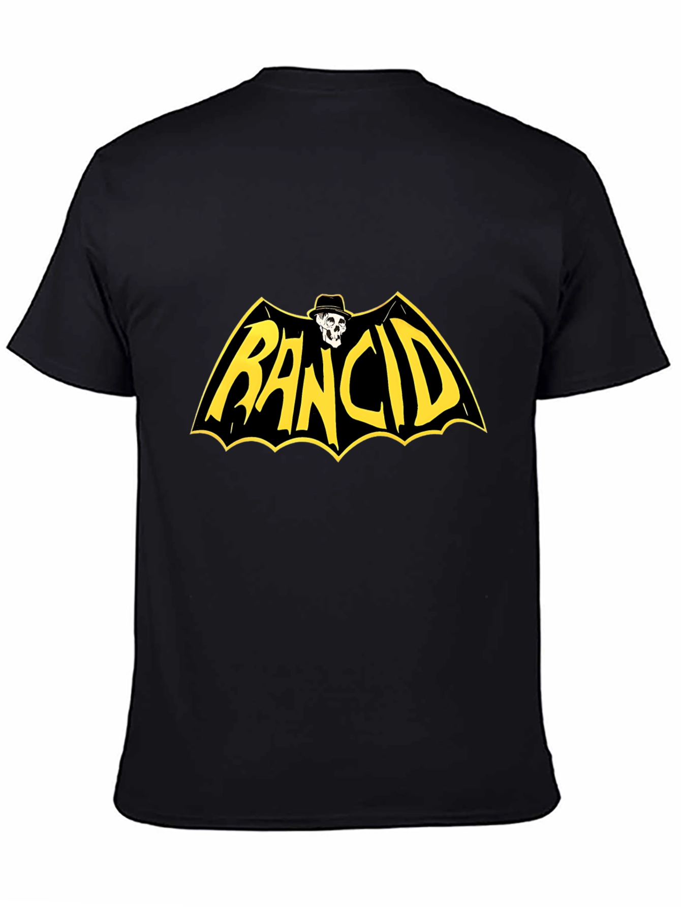 Rancid Band Bat Logo Black T-Shirt