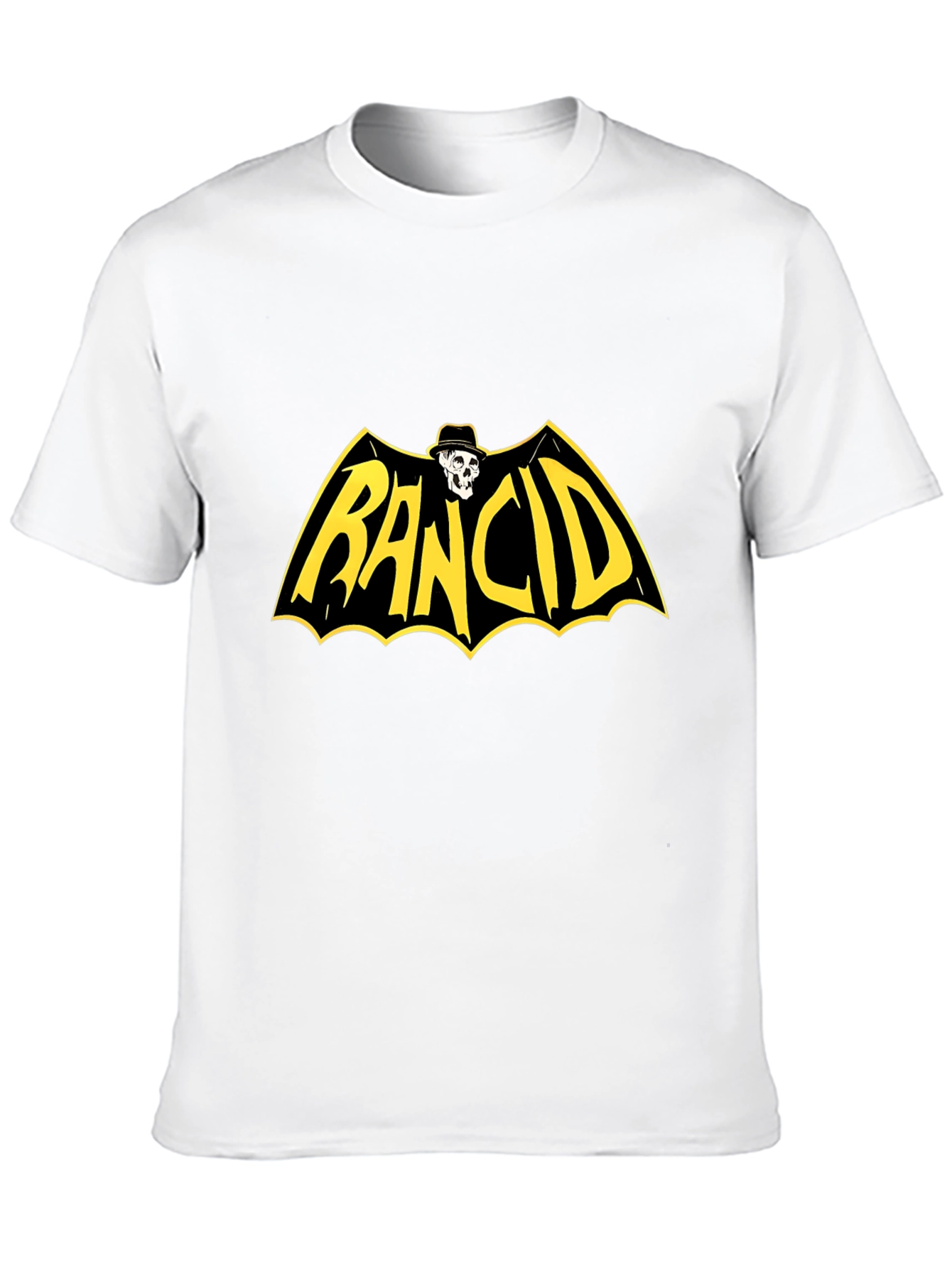 Rancid Band Bat Logo Black T-Shirt