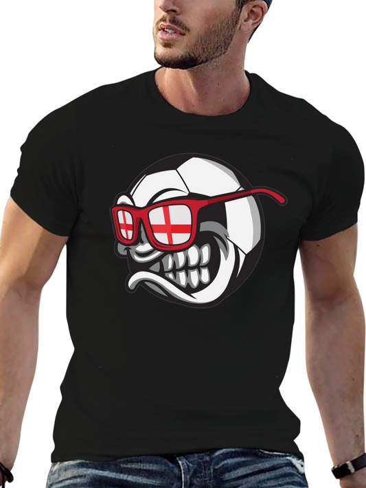England Soccer Ball Graphic T-Shirt